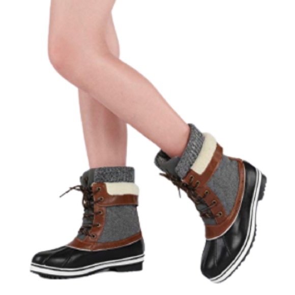 Dream Pairs Shoes - • Dream Pairs Monte-02 Lace Up Snow Boot •